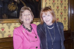 Lady Olga Maitland, Chairman, ABBC and Rt. Hon Baroness Symons of Vernham Dean