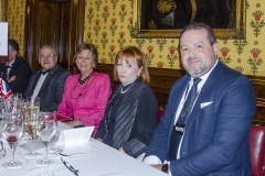 H.E. Lounes Magramen, Lady Olga Maitland,Rt. Hon Baroness Symons and Mr Yassine Bouhara, Chairman, Tell Group